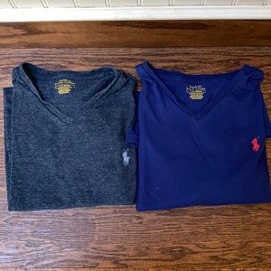 Polo Ralph Lauren t shirt set v neck
